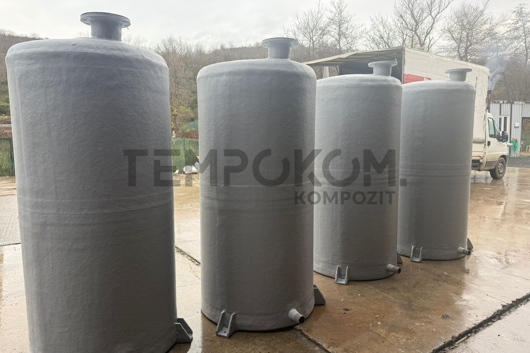 GFK-Lagertank – Abfallbehandlungsanlage Samsun