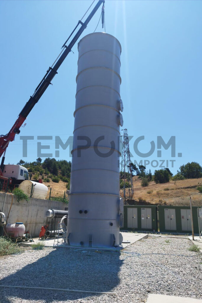 GFK-Entschwefelungstanks – Biogasanlage Kahramanmaraş2