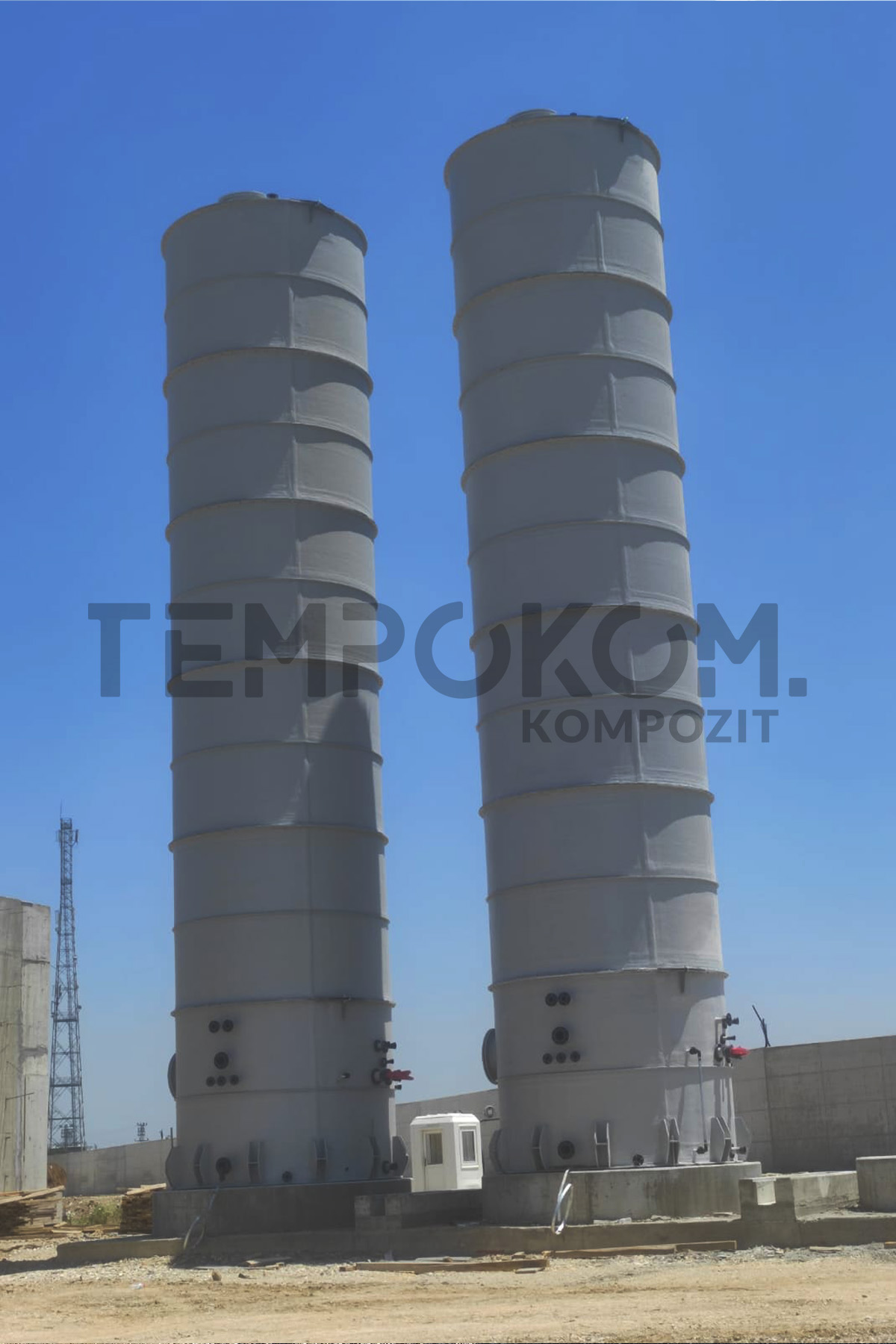 GFK-Entschwefelungstanks – Biologische Kläranlage Kayseri2