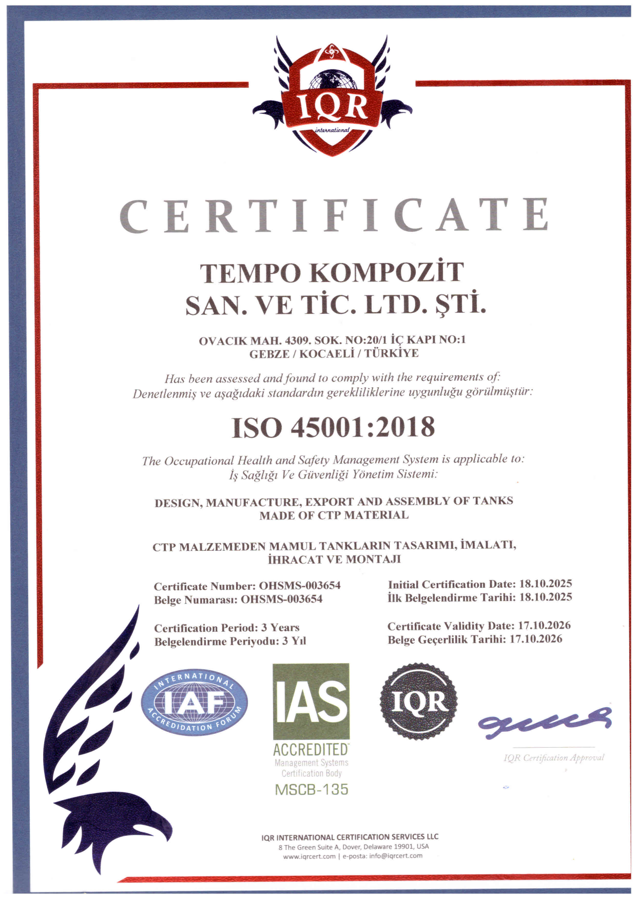ISO45001-2018