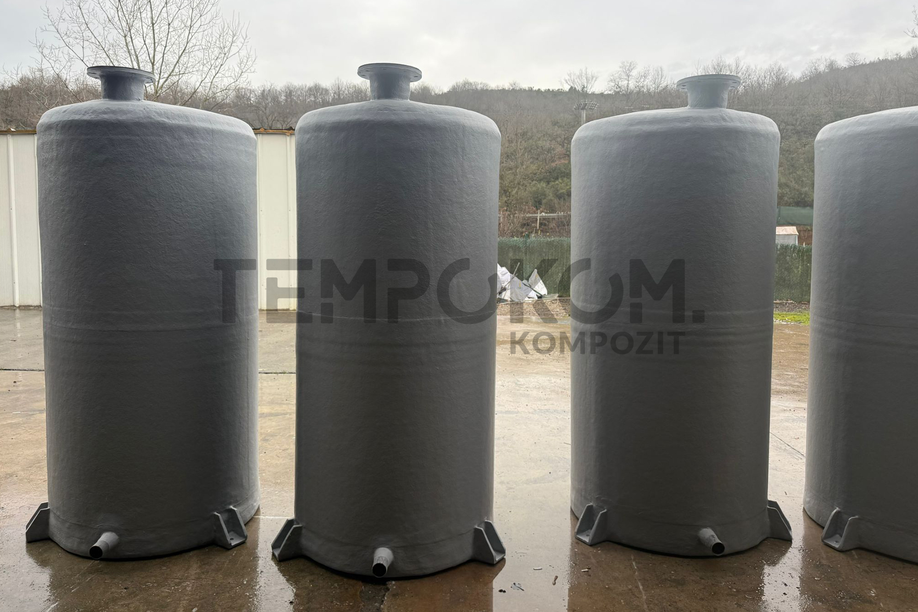 GRP Storage Tank – Samsung Waste Treatment Plant