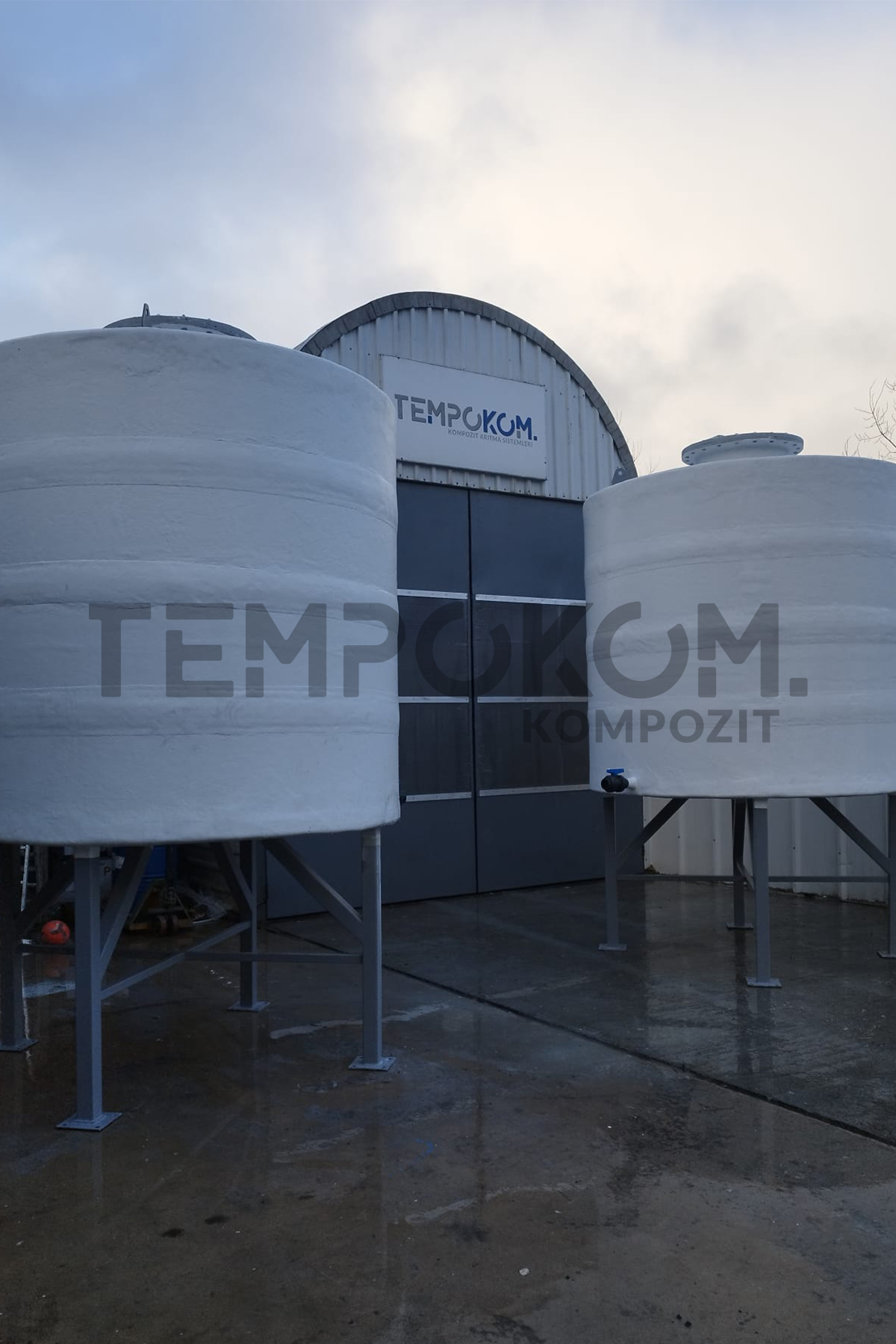 GRP Storage Tank – Seyitömer Thermal Power Plant