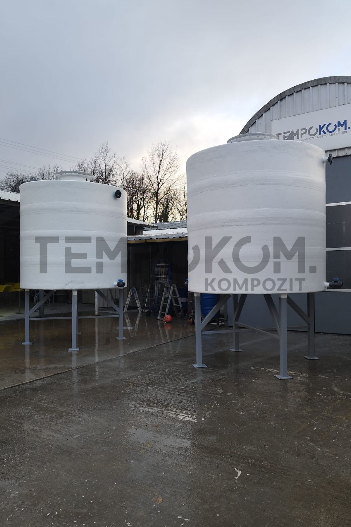 GRP Storage Tank – Seyitömer Thermal Power Plant