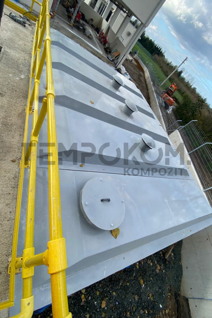 GRP Odor Control Covering – Samsun Biological Wastewater Treatment Plant