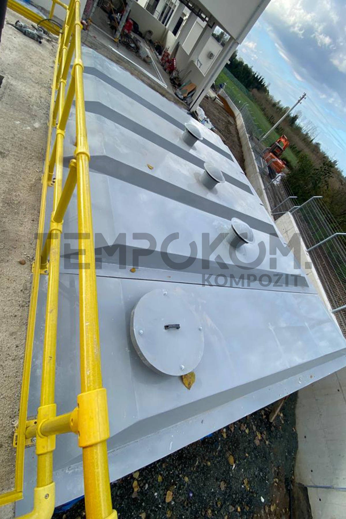GRP Odor Control Covering – Samsun Biological Wastewater Treatment Plant