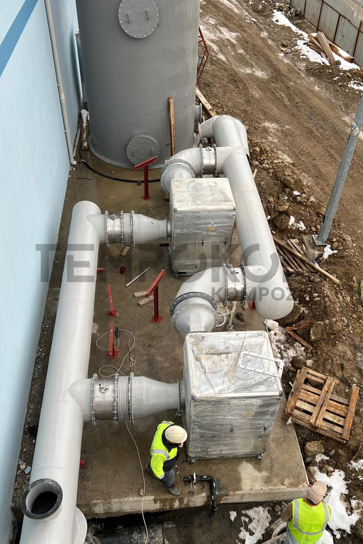GRP Scrubber and Piping – Giresun Wastewater Treatment Plant