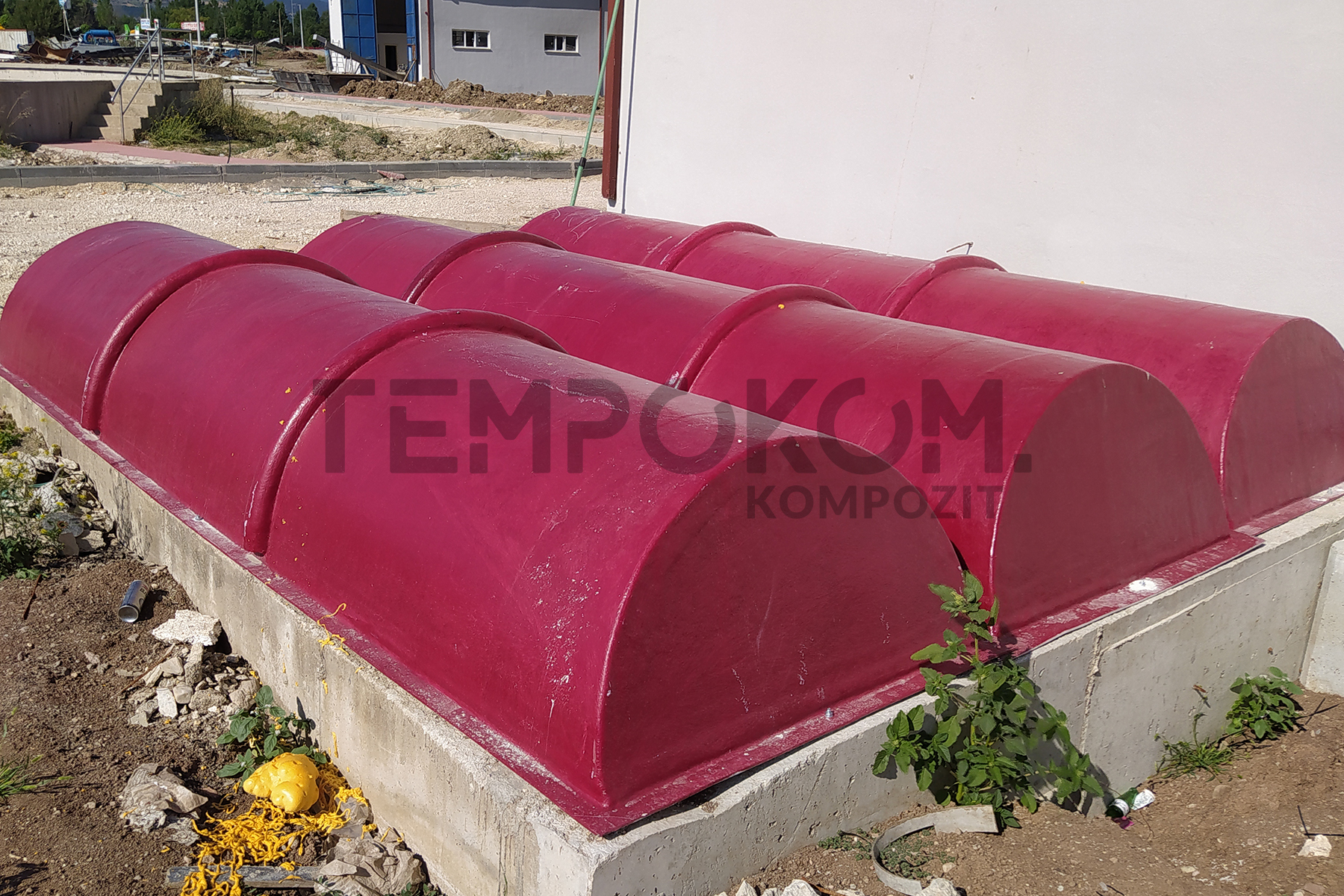 GRP Odor Control Covers – Bolu Biological Wastewater Treatment Plant