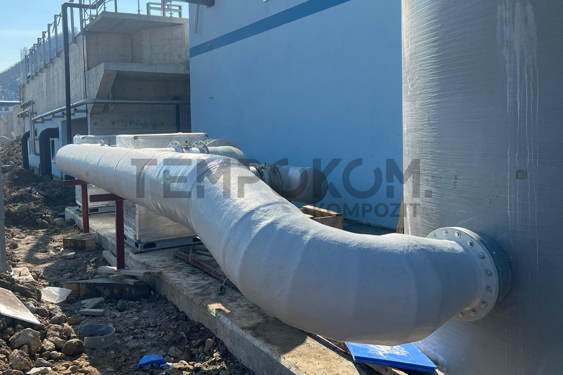 GRP Scrubber and Piping – Giresun Wastewater Treatment Plant