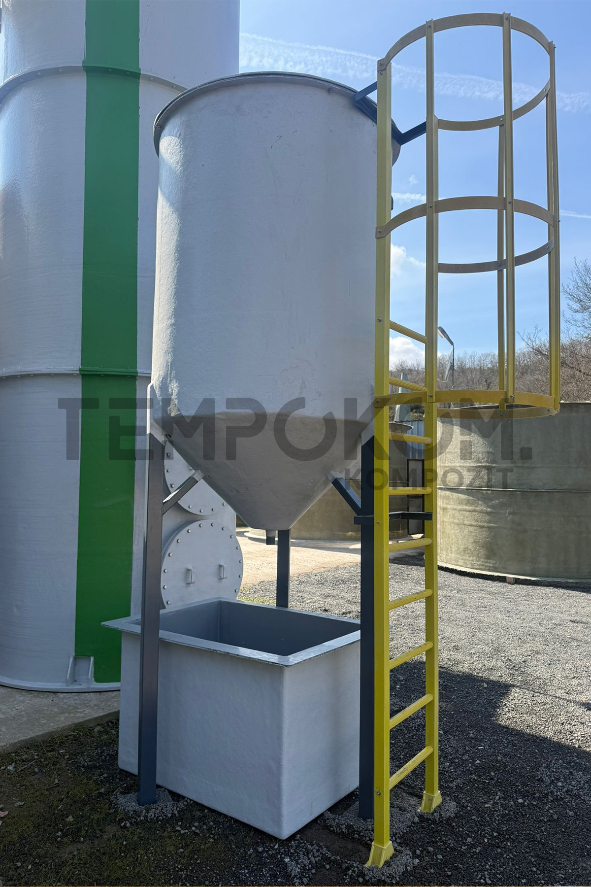 GRP Desulfurization Tanks – Kayseri Biological Wastewater Treatment Plant