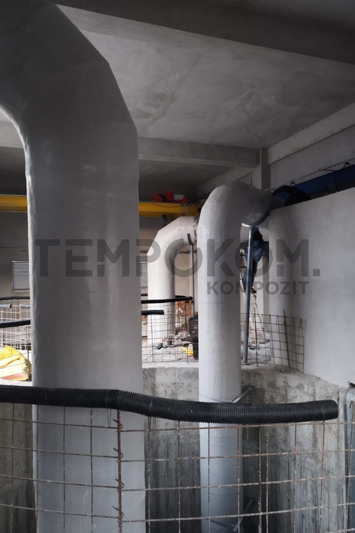 GRP Scrubber & Piping – BUSKİ Drinking Water Treatment Plant
